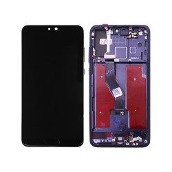 Touch+Display+Frame Huawei P20 Pro with Home+Flex de Huellas Dactilares Negro Touch+Display+Frame Huawei P20 Pro with Home+Flex de Huellas Dactilares Negro